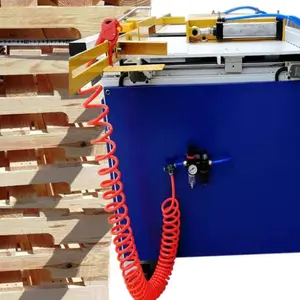 Máquina de fabricación de palés de madera comprimida, precio de máquina de muescas de palés de madera