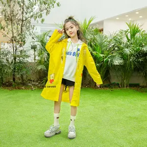 Imperméable pour enfants pour garçons et filles Nouveau style Maternelle et école primaire Cape de <span class=keywords><strong>pluie</strong></span> pour bébé Cape de <span class=keywords><strong>pluie</strong></span> pour enfants de style cape - Product Image 4