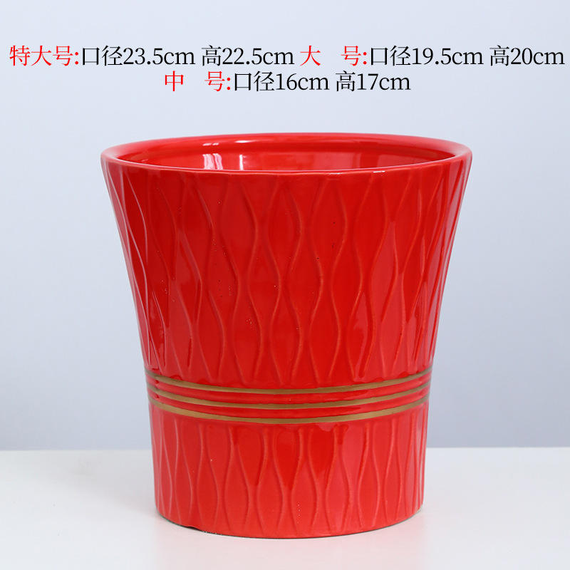 LRH074 Fil rouge et or (livraison plateau plastique)