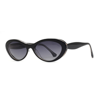 Lunettes de soleil de haute qualité, design personnalisé, logo, femmes, UV400, ovales, polarisées, monture en acétate, vision nocturne, légères, Gafas De Sol