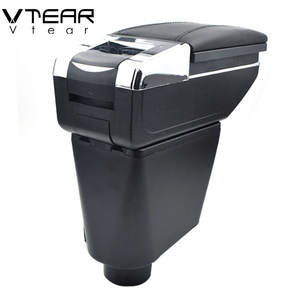 Accoudoir en <span class=keywords><strong>cuir</strong></span> de couleur rouge en ABS, repose-bras avec boîte de rangement, accessoire de voiture, adaptée à la Renault Kaptur <span class=keywords><strong>Captur</strong></span> QM3, 18 pièces - Product Image 5