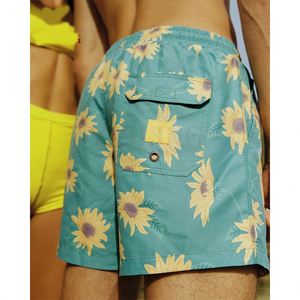 <b>Mens</b> Quick Dry 4-Way Stretch Swim <b>Trunks</b> 1 Piece Print Custom Designer Summer Swimwear - Product Image 3