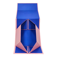 Boîtes d'emballage cadeau en carton rigide mat personnalisées avec logo UV en relief, pliables, avec couvercle magnétique, pour produits de beauté