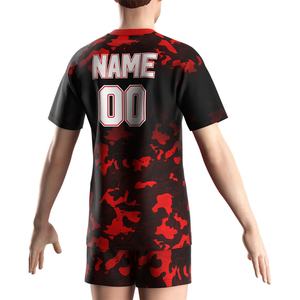 Camisetas Deportivas para Hombre Más Vendidas, Camisetas de Gimnasio con Cuello Redondo Dry-Fit, Camiseta Deportiva 2022, Camiseta de Rugby - Product Image 6