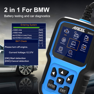 Escáner OBD2 ANCEL BM500 para BMW, Mini, Rolls-Royce, Herramienta de Diagnóstico Completo del Sistema con Reinicio de Aceite CBS EPB BMS y Registro de Batería - Product Image 5