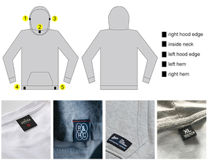 Wholesale 350Gsm <b>Light</b> Green Fleece Hooded Collar Soft <b>Pull</b> Over Pockets Gym Hoodies for Couples for Autumn Season - Product Image 4