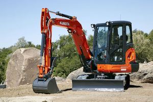 Haute qualité et fiabilité pour l'excavatrice KX040-4 avec moteur, boîte de vitesses et PLC pour les projets de construction - Product Image 6