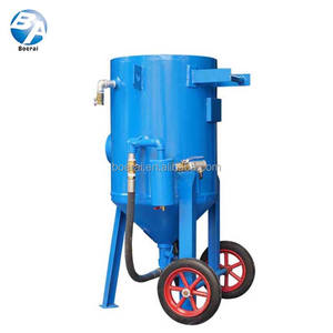 Sableuse mobile portable pour un nettoyage pratique et l'élimination de la rouille Processus de sablage abrasif utilisé - Product Image 4