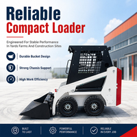 Mini Loader Skid Steer Termurah Standar Euro5 dengan Bucket