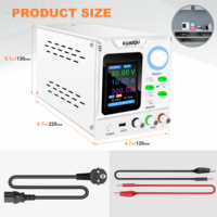 NICE-POWER SPPS-D3010S Laboratoire DC Alimentation 30V 10A avec Encodeur Bouton de Précision 10W Interface USB pour Test Phaotvoltaïque