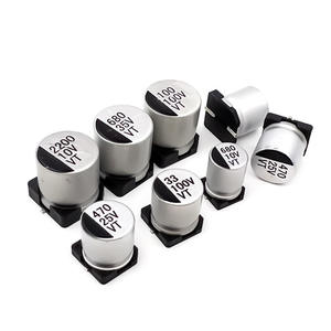 Condensadores Electrolíticos de Aluminio SMD 47uF 100uF 220uF 330uF 470uF 6.3V 10V Serie VT Polarizados - Product Image 1