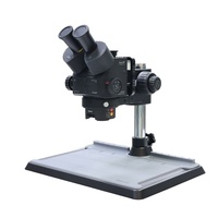 Microscope numérique trinoculaire 6558X 4K avec double sortie et positionnement laser coaxial pour réparation de téléphones portables et puces PCB