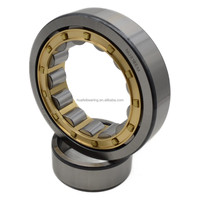 Roulement à rouleaux cylindriques haute capacité NU318EM avec cage en laiton SHJZ 90X190X43MM