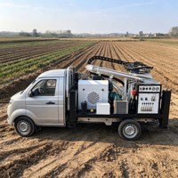 ShiYue 200m Pompe de boîte de vitesses pour foreuse portative montée sur véhicule, alimentée au diesel, pour applications géotechniques et puits d'eau, à économie d'énergie