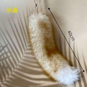 Cá nhân <span class=keywords><strong>Fox</strong></span> lông đuôi lớn xe <span class=keywords><strong>Keychain</strong></span> Mặt dây chuyền giả <span class=keywords><strong>Fox</strong></span> lông với hợp kim và nhựa pom pom <span class=keywords><strong>Keychain</strong></span> và lông bóng loại - Product Image 6