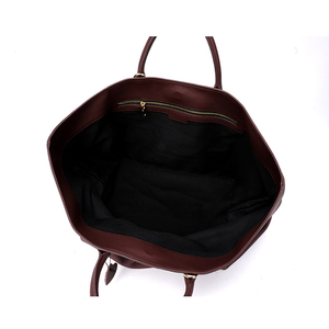 Borse a Mano RZCK Trendy in Morbida Pelle Rossa Ciliegia <span class=keywords><strong>per</strong></span> Studentesse Universitarie, Grandi Borse Extra da 17 Pollici <span class=keywords><strong>per</strong></span> Signore - Product Image 6