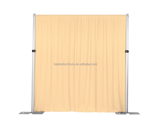 Tenda Drappeggiata Lussuosa Hesino in Spandex Elasticizzato a 4 Vie Oro/Bianco/Argento/Nero ad Alta Ombreggiatura (70%-90%) per Eventi Nuziali - Product Image 3