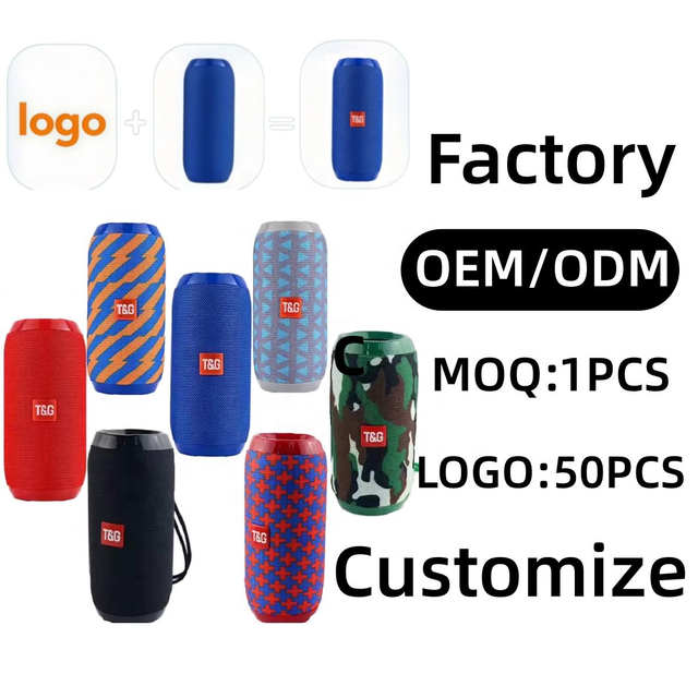 OEM ODM Wireless Speaker Manufacturer Custom Portable Speaker Logo Private Label Bespoke Promotional Gift Packaging Box Speaker
