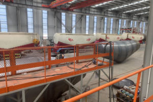 รถพ่วงบรรทุกปูนซีเมนต์แบบถังบรรจุของเหลว 2 เพลา 3 เพลา รถพ่วงบรรทุกปูนซีเมนต์แบบถังบรรจุของเหลวจากตุรกี ความจุ 80 ตัน 50 ตัน 60 ตัน - Product Image 6