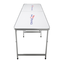 Table de jeu EASTOMMY ET-104039, table de beer pong pliable de 2 m