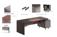 Bureau de direction en bois moderne et durable