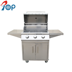 شواية باربيكيو OEM عالية الجودة 4 رؤوس مصنوعة من الفولاذ المقاوم للصدأ تستخدم في الأماكن المغلقة والخارجية - Product Image 5