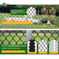 Malla de Alambre Galvanizada de Acero de Bajo Carbono de Alta Resistencia a la Corrosión para Cercas Decorativas de Ranchos y Protección de Ciervos
