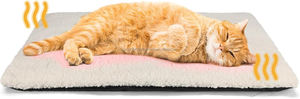 Washable Self Warming <b>Cat</b> Bed Self Heating <b>Cat</b> Dog Mat Extra Warm Thermal Pet Pad Mat with Removable Cover for Indoor <b>Outdoor</b> - Product Image 2