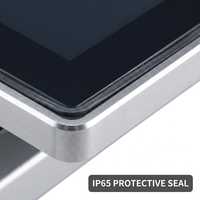 PC industriel robuste avec écran tactile, processeur Intel Core i5, sans ventilateur frontal, IP65, origine Chine, pour l'automatisation des usines