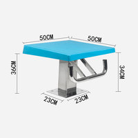 Internat ionaler Standard Schwimmbad ausrüstung Sprungbrett Springen Schwimmbad block Start Tauch plattform Multi-Style direkt