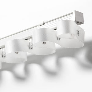 Rail de <span class=keywords><strong>rideau</strong></span> Serpentine Tringle à <span class=keywords><strong>rideau</strong></span> en forme de S en alliage d'aluminium Rail droit Rail incurvé Bay Window Slide Rail Guide. - Product Image 2