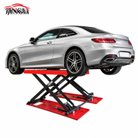 EVEJINGLI Élévateur à ciseaux mobile à hauteur moyenne 3500 kg, élévateur hydraulique portable pour voitures 110V 220V 380V pour garage et atelier domestique