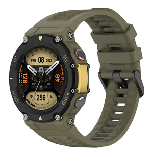 Bracelet de sport en silicone pour montre intelligente Huami <span class=keywords><strong>Amazfit</strong></span> <span class=keywords><strong>T</strong></span>-<span class=keywords><strong>Rex</strong></span> <span class=keywords><strong>2</strong></span>, bracelet de remplacement original pour <span class=keywords><strong>Amazfit</strong></span> <span class=keywords><strong>T</strong></span> <span class=keywords><strong>Rex</strong></span> <span class=keywords><strong>2</strong></span> Correa - Product Image 1