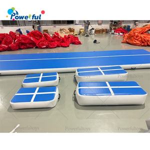 Matelas <span class=keywords><strong>gonflable</strong></span> double paroi en PVC <span class=keywords><strong>de</strong></span> petite taille, <span class=keywords><strong>tapis</strong></span> <span class=keywords><strong>de</strong></span> saut portable pour gymnastique, arts martiaux et exercices - Product Image 4