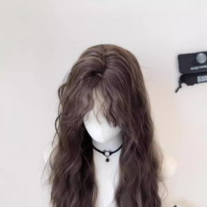 Rouleau de laine française "Little Lamb Roll", affichage personnalisé du visage, petite frange moelleuse, ensemble de cheveux bouclés naturels, perruque entière - Product Image 4