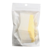 Tampons en coton pour le retrait des cils et tampons anti-irritation pour les yeux en tissu non tissé, outils d'extension de faux cils, tampons adhésifs d'isolation