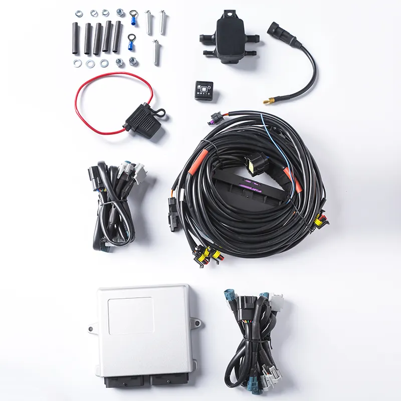 ECU Minikit 2568D 8 سلندر, مجموعات غاز البترول المسال ، الغاز الطبيعي المضغوط ECU ، محول الغاز الطبيعي المضغوط ، الوقود المزدوج