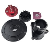 Accesorios de Alta Calidad, Piezas de Aluminio Anodizado de Alta Precisión en Diversos Colores, Servicios de Mecanizado de Piezas por Torneado y Fresado CNC