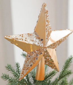 Décorations <span class=keywords><strong>de</strong></span> Noë<span class=keywords><strong>l</strong></span> G-33 <span class=keywords><strong>Étoile</strong></span> <span class=keywords><strong>de</strong></span> velours rouge pour le dessus <span class=keywords><strong>de</strong></span> <span class=keywords><strong>l</strong></span>'arbre <span class=keywords><strong>de</strong></span> Noë<span class=keywords><strong>l</strong></span> - Product Image 5