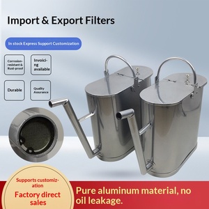 Bidon de ravitaillement antidéflagrant en aluminium avec bec long, seau de mesure pour diesel, capacité 20 litres, marque PetroChina, avec échelle graduée - Product Image 2