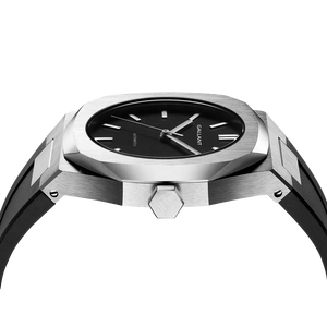 Orologi da uomo di lusso personalizzati <span class=keywords><strong>5</strong></span> <span class=keywords><strong>Atm</strong></span> resistente all'acqua vetro zaffiro cinturino in gomma acciaio inossidabile <span class=keywords><strong>orologio</strong></span> automatico - Product Image 4