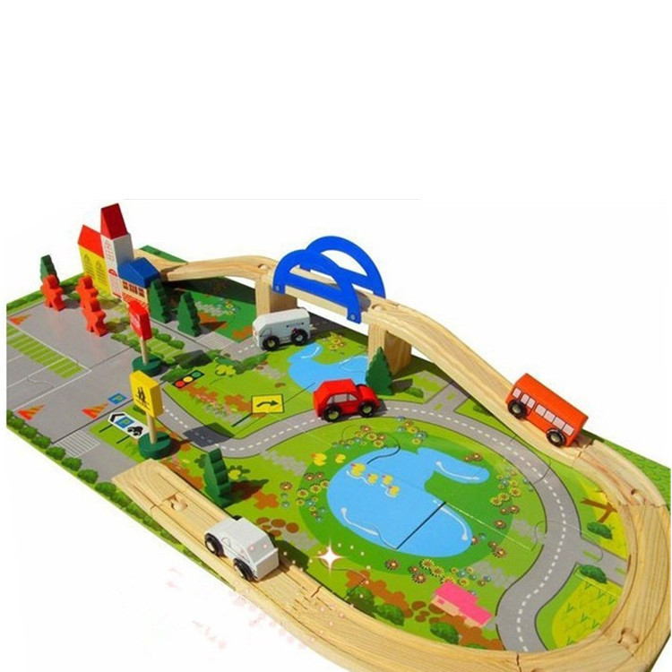 40pcs New Style Traffic Scence Combination
