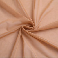 Tissu en maille élastique en polyester et élasthanne de haute qualité, 60-250 g/m², pour lingerie, vêtements de maintien, sous-vêtements, vêtements de sport, tissu en filet, vente en gros