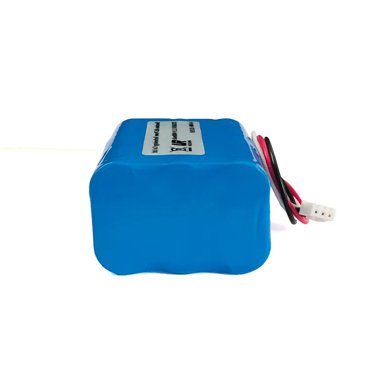 Pack Batterie Rechargeable 8.4V 10800mAh 6x18650 – Pour Éclairage Vélo, Phare LED – Avec Sangle Et Câble DC 80cm