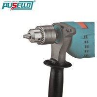 Perceuse à percussion PUSELLO 710W, 13 mm, vitesse variable, perceuse à percussion électrique 220V, outil de perçage pour le bois et le métal