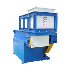 Preço de fábrica Single Shaft Shredder Machine Plastic Lumps Shredder Machine Sacos tecidos plásticos Shredding Machine