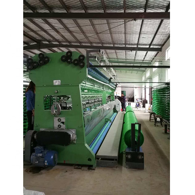 Высокая скорость 650 об/мин для изготовления Рашель тенты ткань масляной краской сельского хозяйства козырек от солнца сеть изготовляющая машина