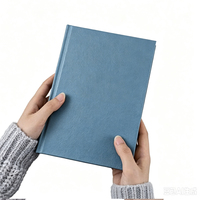 Agenda personnalisé sur mesure avec couverture rigide en PU mat, logo personnalisé pour les cahiers d'étudiants, agenda cadeau pour usage personnel