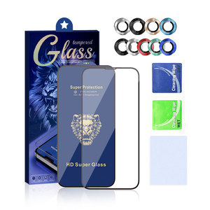 Film protecteur d'objectif de caméra arrière HD en verre trempé ultra-mince Offre Spéciale pour protecteurs d'écran 14 Pro Max 13 Pro 12 Pro Max - Product Image 1