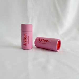 Empaque de Tubo de Papel para Bálsamo Labial y Lápiz Labial Cosmético, Personalizable, Hecho a Mano, Ecológico, Degradable, Libre de Plástico, con Impresión Evanescente - Product Image 5